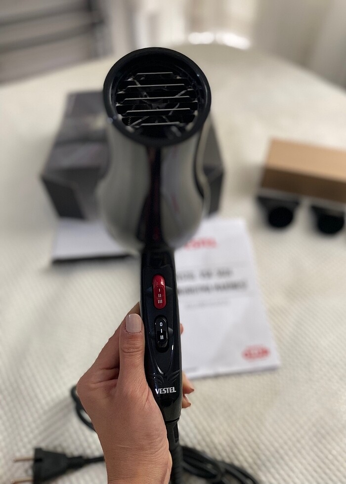 Vestel 2500 W saç kurutma fön makinasi - Görsel 3