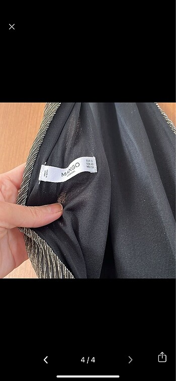 Mango kısa tulum - Görsel 2