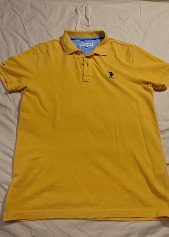 Sarı Erkek Polo Tişört