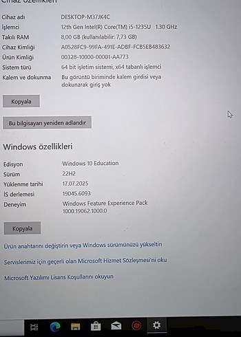 Lenovo bilgisayar - Görsel 7