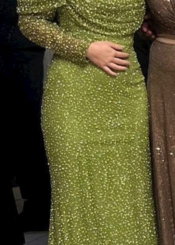 straplez abiye elbise - Görsel 3