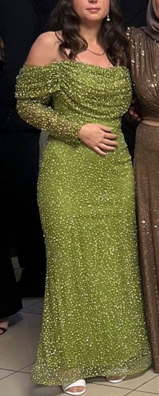 straplez abiye elbise - Görsel 3