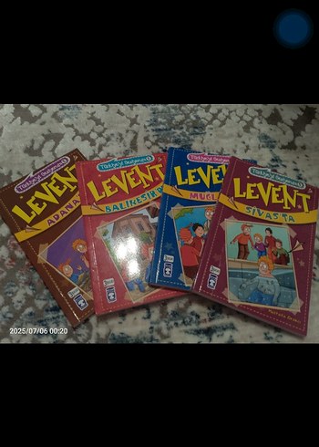 Levent Çocuk Kitapları Seti - 4 Kitap