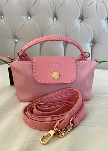 Longchamp Pembe Kadın Omuz Çantası