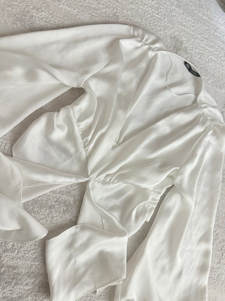 Zara Crop Bluz - Görsel 2