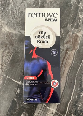 Remove Men Classic Tüy Dökücü Krem - Görsel 2