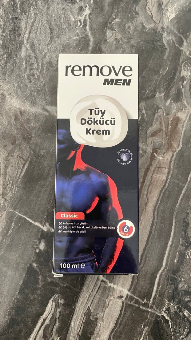 Remove Men Classic Tüy Dökücü Krem - Görsel 2