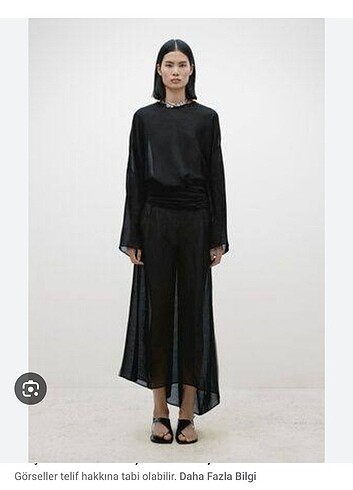 Massimo dutti elbise sınırlı üretim 