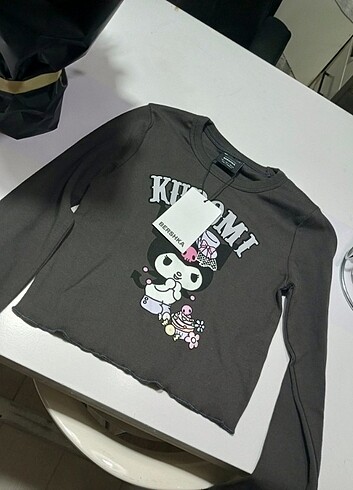 Uzun çoluk crop Bershka - Görsel 3