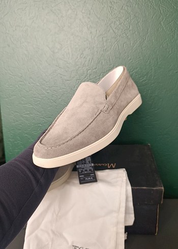 gri Süet Erkek massimo dutti Ayakkabı - Görsel 3