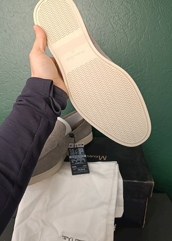 gri Süet Erkek massimo dutti Ayakkabı - Görsel 4