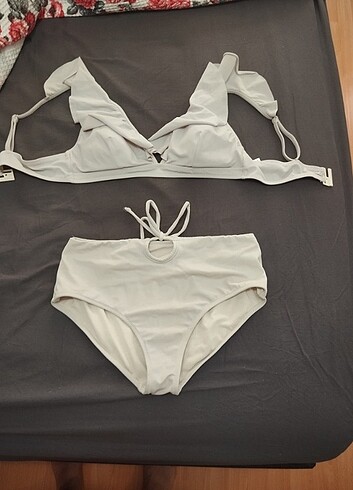 açık gri bikini takım 