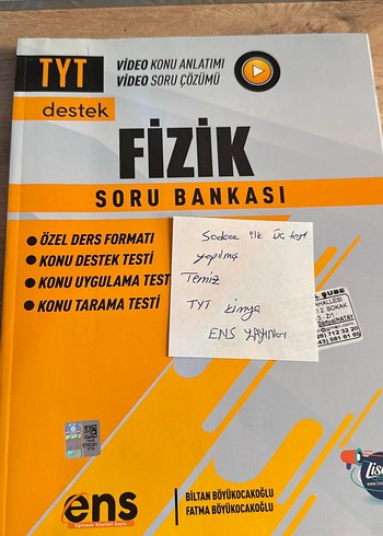 TYT Fizik Soru Bankası - Video Anlatımlı