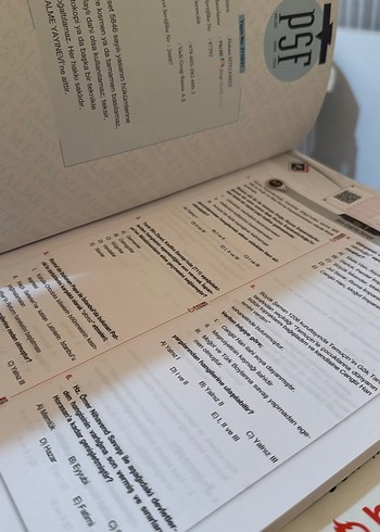 PSF Tarih Soru Föyleri AYT - Yeni Nesil Testler