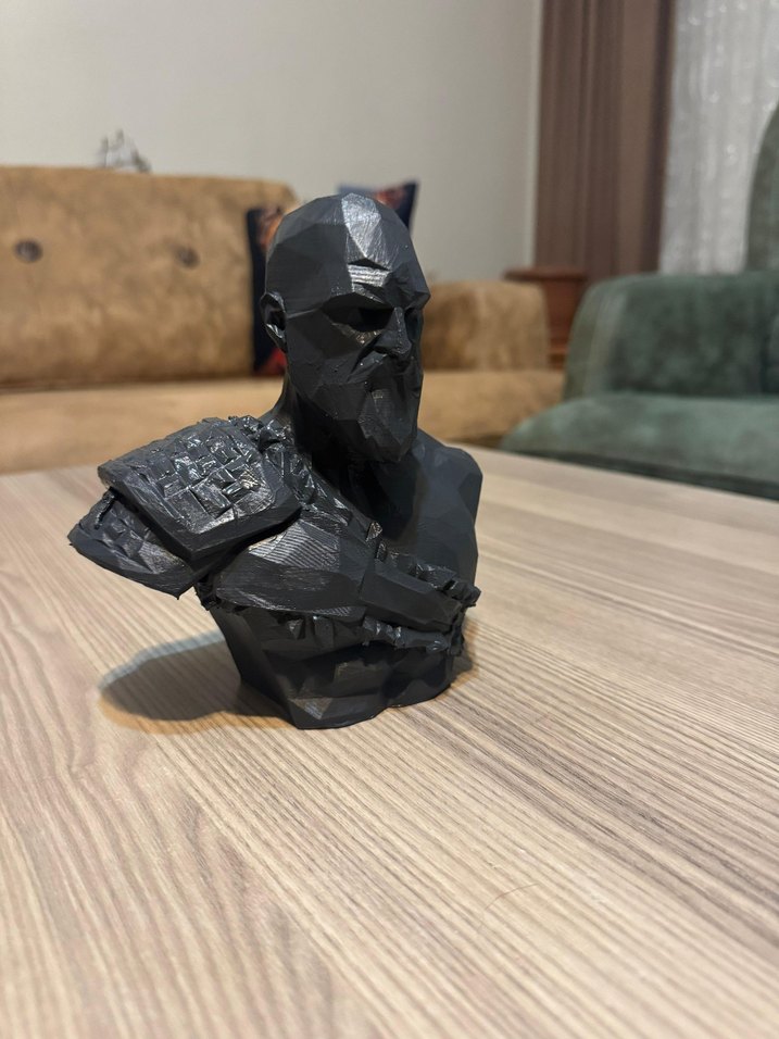 Siyah 3D Figür - Görsel 2