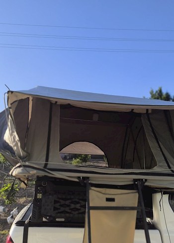 Araba Çadırı Çift Katmanlı Yağmur Su Geçirmez - Görsel 12