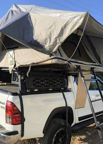 Araba Çadırı Çift Katmanlı Yağmur Su Geçirmez - Görsel 15