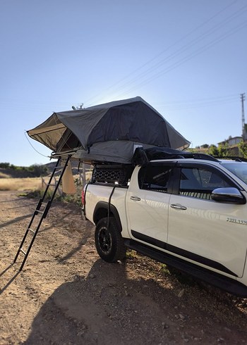 Araba Çadırı Çift Katmanlı Yağmur Su Geçirmez - Görsel 6