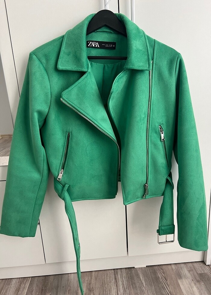 Zara süet ceket - Görsel 2