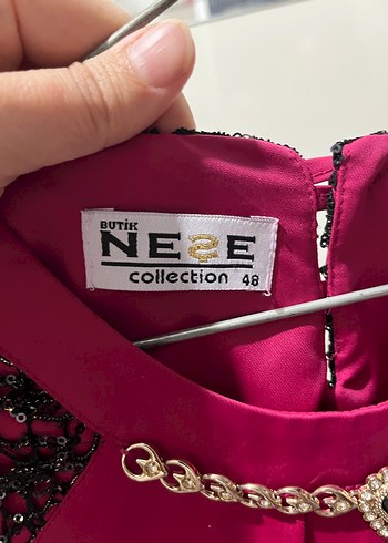 Pembe Uzun Kollu Drapeli Uzun Elbise gayet kullanışlı ve şık - Görsel 7