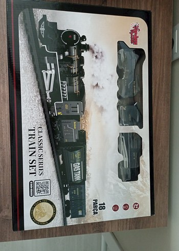 Wardem Işıklı Sesli 18 parça Klasik Tren
