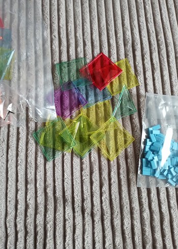 Beden Renk Diger Çok Renkli Kristal Puzzle Eğitim Oyuncağı