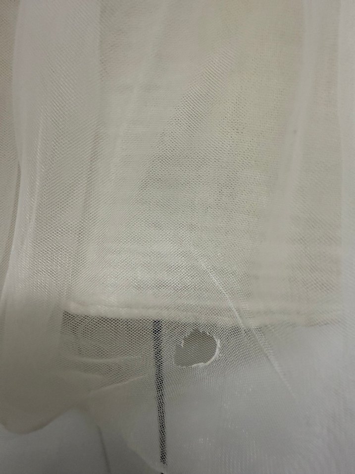 Kız Çocuk Beyaz Fırfırlı Pamuk Etek - Görsel 4