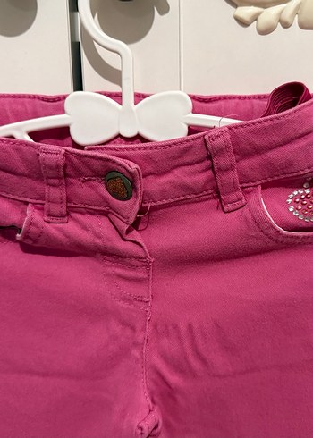 Kız Çocuk Pembe Pantolon - Görsel 3