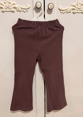 Dantel Yakalı Kahverengi Bebek Takımı 3-4 yaş - Görsel 5