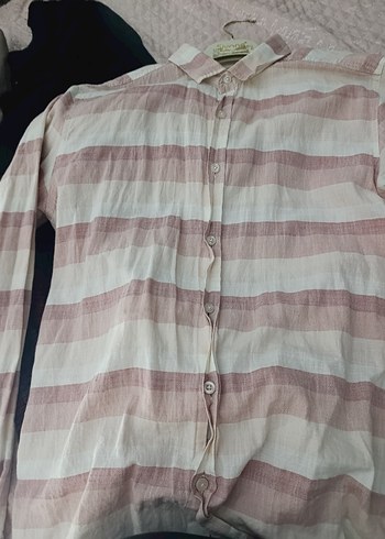 Camel Renkli Uzun Kollu Erkek Gömlek - Görsel 3