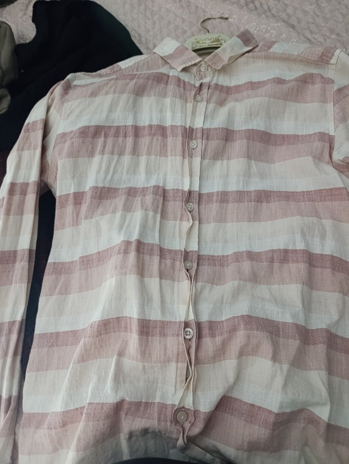 Camel Renkli Uzun Kollu Erkek Gömlek - Görsel 3