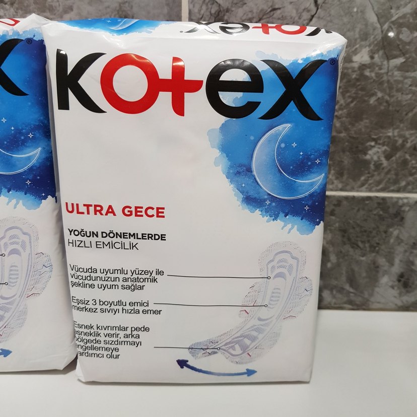 Kotex Ultra Gece 16'lı Hızlı Emicilik Kadın Pedi - Görsel 5