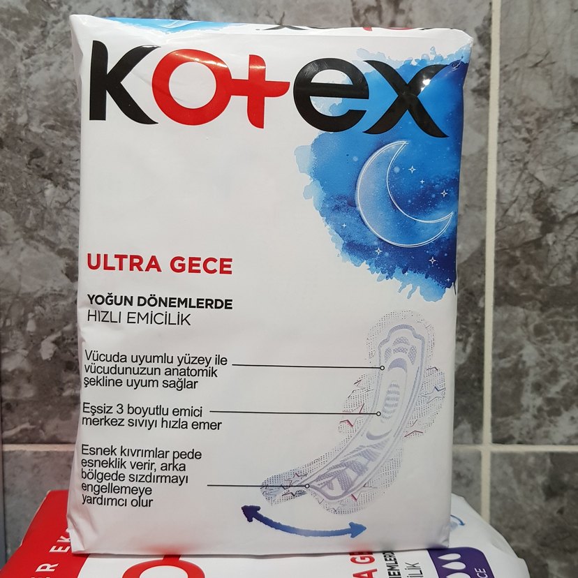 Kotex Ultra Gece 16'lı Hızlı Emicilik Kadın Pedi - Görsel 3