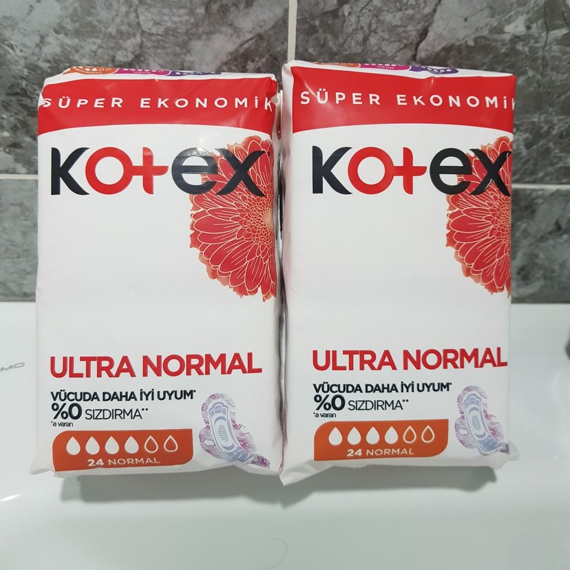 Kotex Ultra Normal Kadın Pedi 24'lü x 2 Paket - Görsel 2