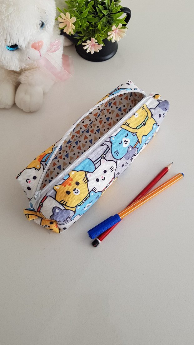 Renkli Baskılı Çocuk Kalem Kutuları - Görsel 3