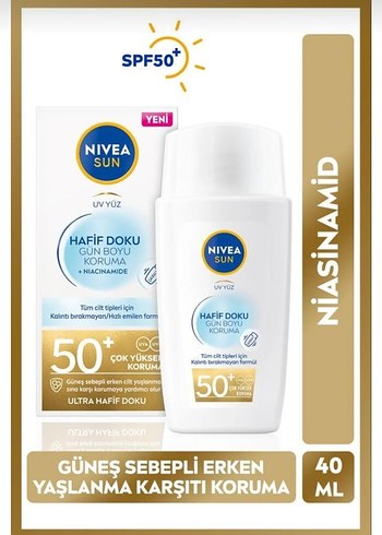 Nivea Sun Güneş Koruyucu SPF 50+ Krem - Görsel 7