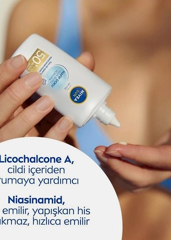 Nivea Sun Güneş Koruyucu SPF 50+ Krem - Görsel 10