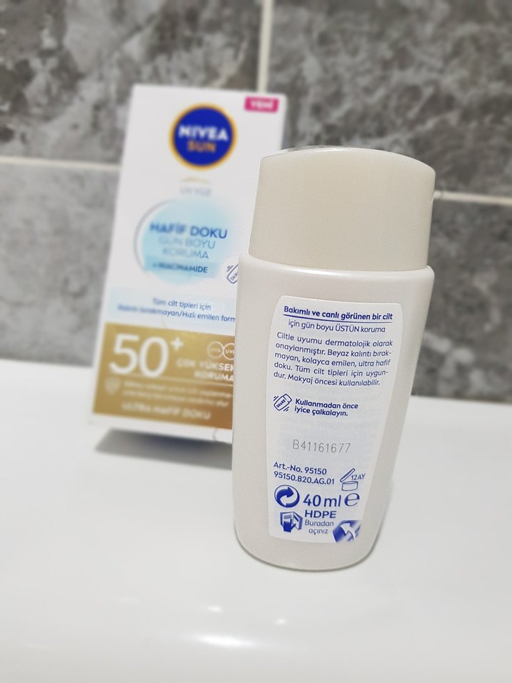 Nivea Sun Güneş Koruyucu SPF 50+ Krem - Görsel 2