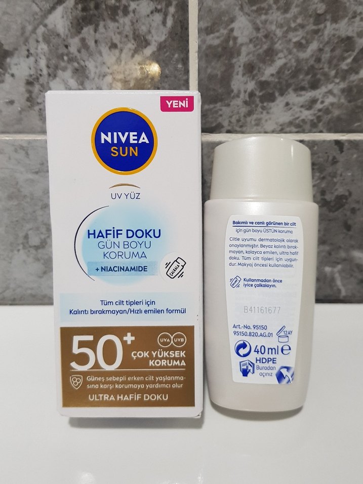 Nivea Sun Güneş Koruyucu SPF 50+ Krem - Görsel 4
