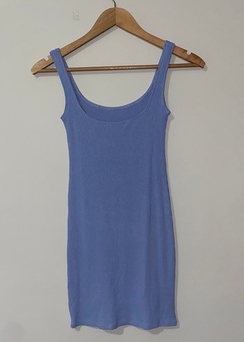 Pull and Bear Mavi Kolsuz MiniElbise