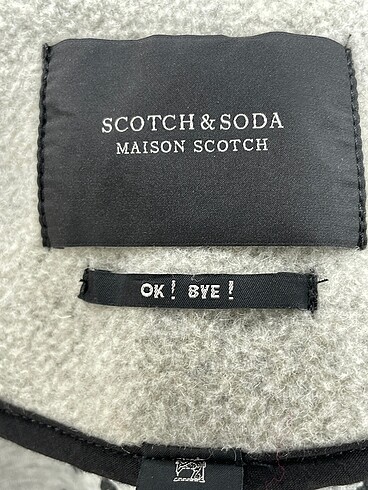 xs Beden çeşitli Renk Scotch & Soda Kaban %70 İndirimli.