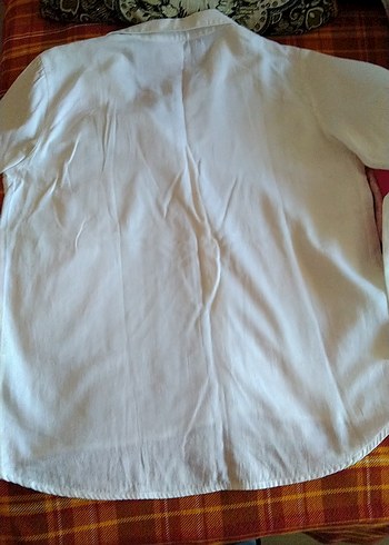 Nakışlı Beyaz Uzun Kollu LOL baskılı Kız çocuk Gömlek - Görsel 4