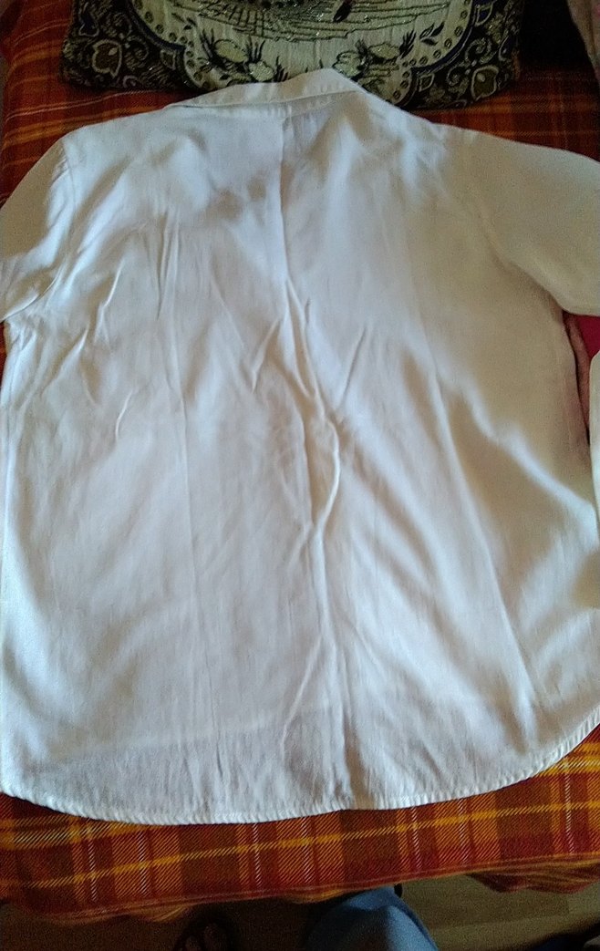 Nakışlı Beyaz Uzun Kollu LOL baskılı Kız çocuk Gömlek - Görsel 4