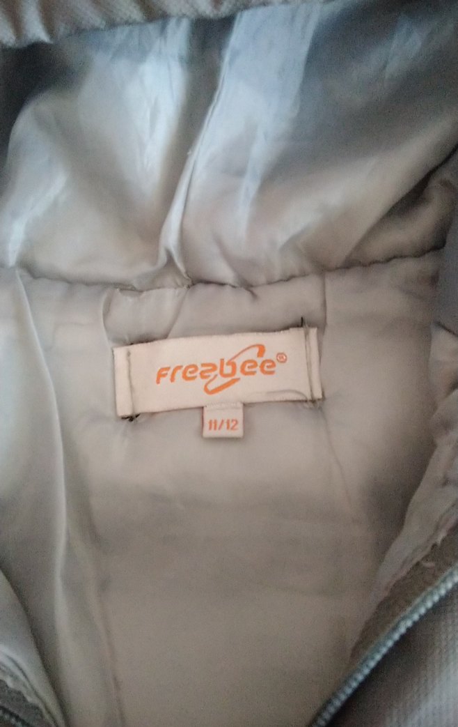 Gri Kapüşonlu Kız çocuk Yelek - Görsel 2