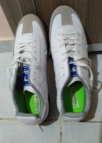 Beyaz Erkek Spor Ayakkabı - Görsel 4