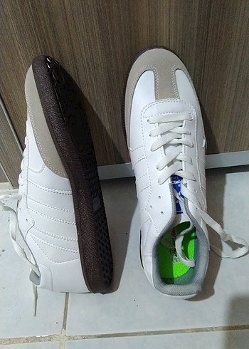 Beyaz Erkek Spor Ayakkabı - Görsel 2