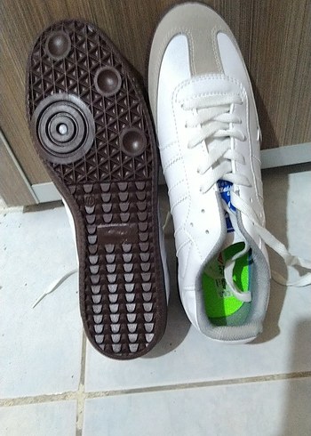 Beyaz Erkek Spor Ayakkabı - Görsel 3