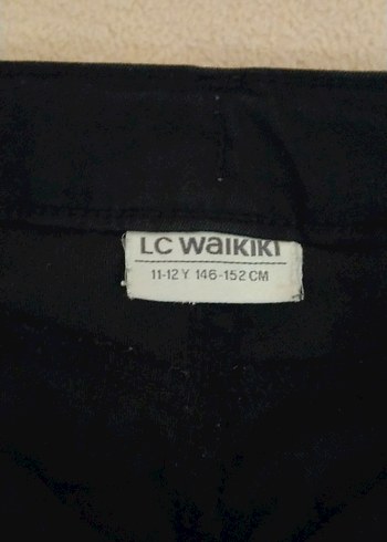 Parlak Payetli Siyah Kız çocuk Kumaş Pantolon - Görsel 2