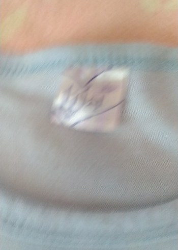 Kadın mavi renkUzun Kollu Pamuklu pijama üstü - Görsel 2