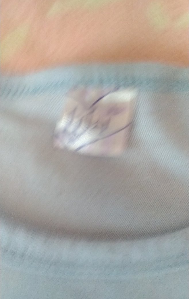 Kadın mavi renkUzun Kollu Pamuklu pijama üstü - Görsel 2